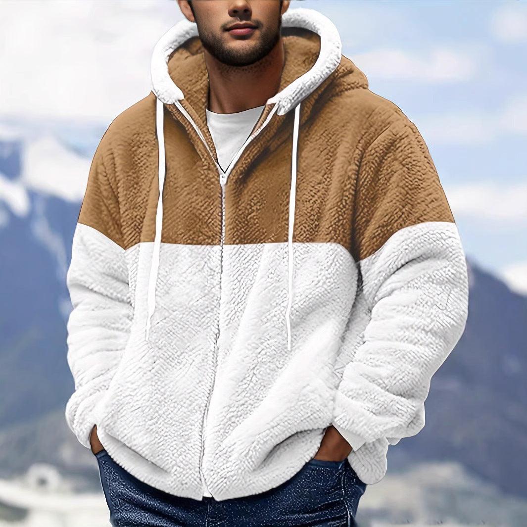 Men's Double-sided Fleece Thermal Jacket - My Store