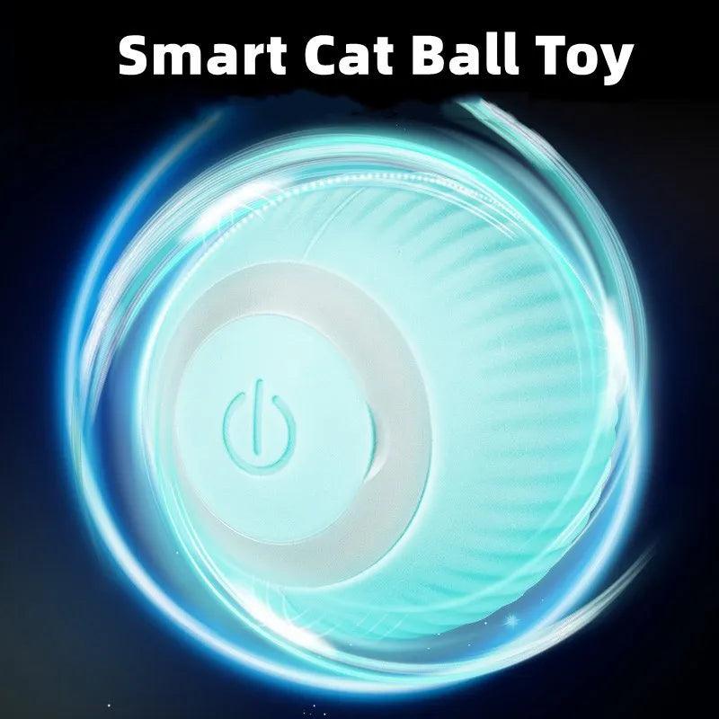 Cat Interactive Ball Smart Cat Toys Indoor Automatic Rolling Magic Ball Electronic Interactive Cat Toy Cat Game Accessories - My Store