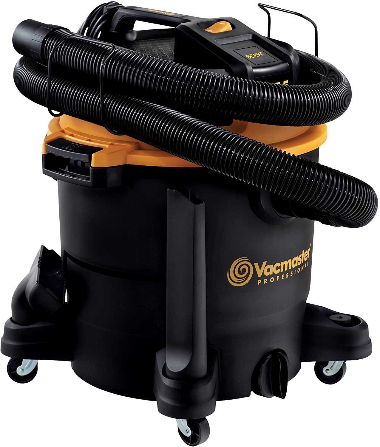 Professional Wet/Dry Vac, 12 Gallon, Beast Series, 5.5 HP 2-1/2" Hose (VJH1211PF0201) , Black - My Store