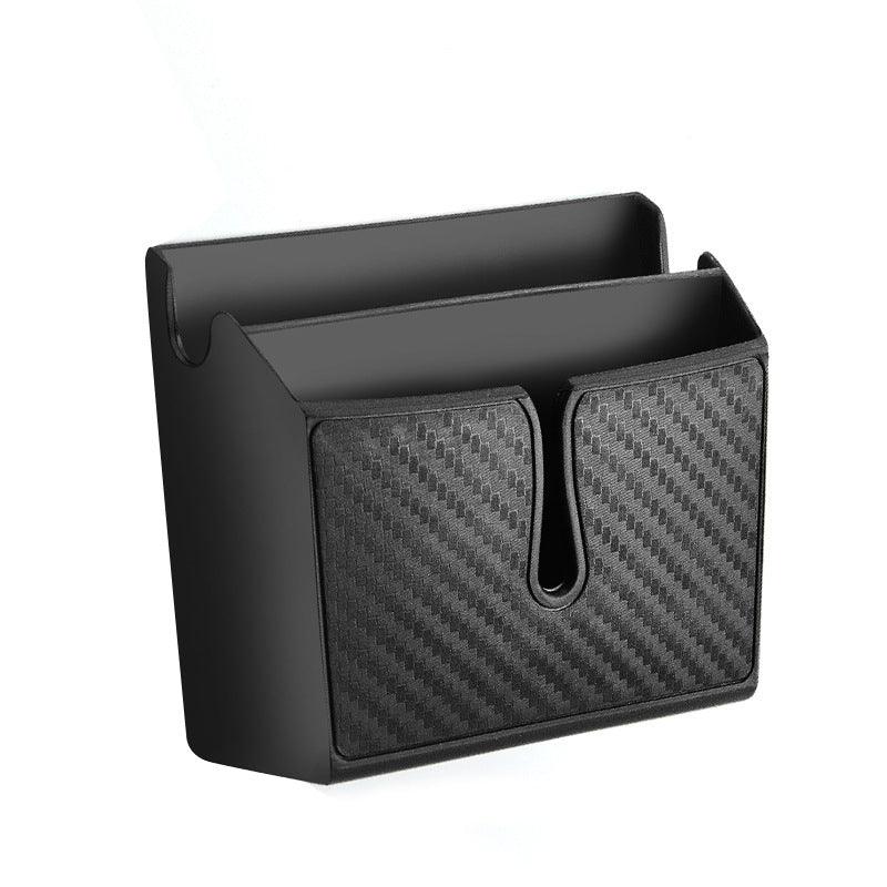 Manufacturers Supply Removable Sticky Imitation Carbon Fiber Mobile Phone Storage Box - My Store