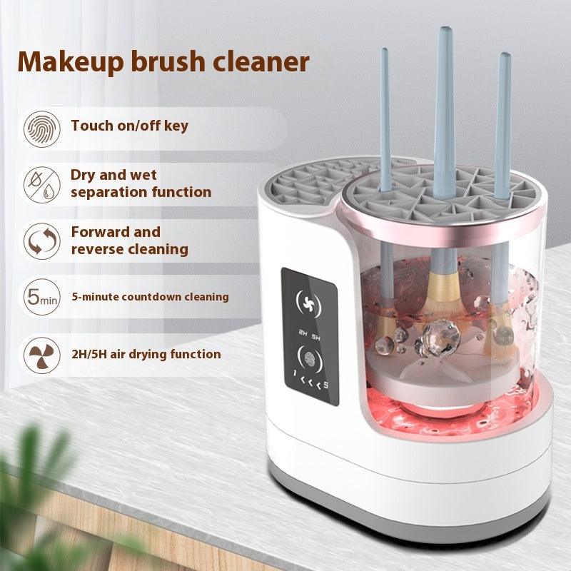 Electric Makeup Brush Cleaner Rechargeable Makeup Brushes Cleaning Tool Automatic Makeup Brush Cleaning Stand Device - My Store